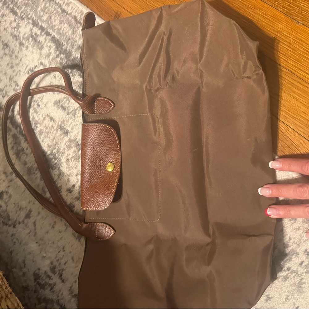 Long Champ Large shoulder bag Olive green